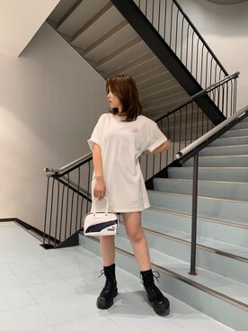 藤岡真央さん（レディース・154cm）の春コーディネート