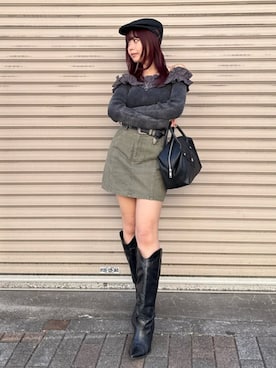 藤岡真央さんのコーディネート