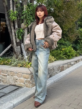 藤岡真央さんのコーディネート