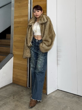 藤岡真央さんのコーディネート