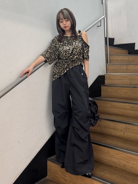 藤岡真央さん（レディース・154cm）の春コーディネート
