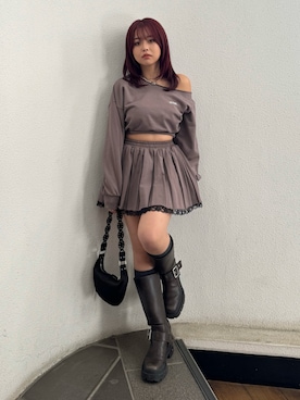 藤岡真央さんの（EVRIS | エヴリス）を使ったコーディネート