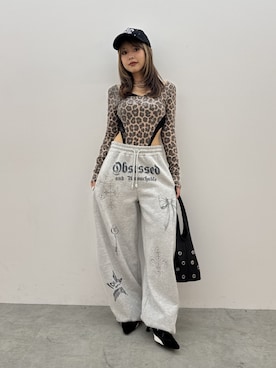 藤岡真央さん（レディース・154cm）の夏コーディネート