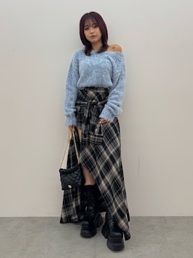 藤岡真央さん（レディース・154cm）の夏コーディネート