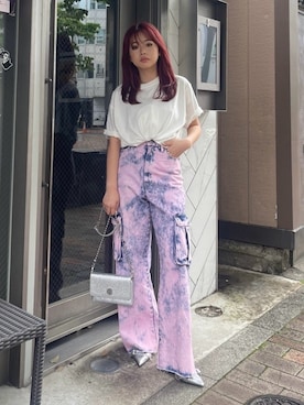 藤岡真央さん（レディース・154cm）の春コーディネート