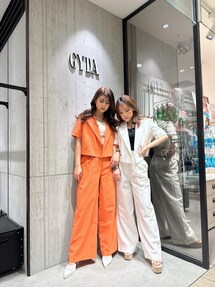 SETUP着用可】ハーフスリーブダブルSHORTジャケット｜ジェイダ（GYDA