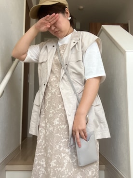 「しまむら（シマムラ）のアイテム（財布/小物）」を使った、risaさん（レディース・152cm）の秋コーディネート