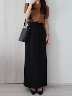 「MARC JACOBS（マークジェイコブス）のアイテム」を使った、umさん（レディース・162cm）の夏コーディネート
