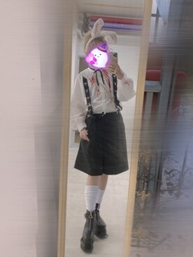 「aveil（アベイル）のアイテム」を使った、Fukudaさん（レディース・145cm）の秋コーディネート