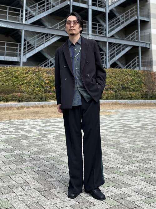 tk.TAKEO KIKUCHI ルクア大阪店ABEさんのテーラードジャケットを使った 