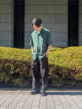 「アイテム（アナログ腕時計）」を使った、sogagagaさん（メンズ・161cm）の夏コーディネート