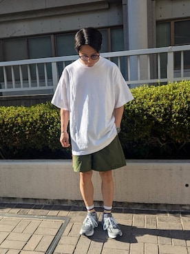 「アイテム（腕時計）」を使った、sogagagaさん（メンズ・161cm）の夏コーディネート