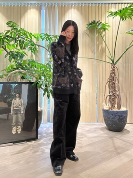 Yamamura Mahiroさん（レディース・166cm）の秋コーディネート