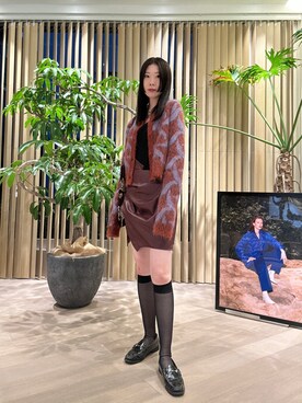 Yamamura Mahiroさん（レディース・166cm）の秋コーディネート