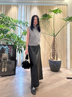 Yamamura Mahiroさん(レディース・166cm)の秋コーディネート
