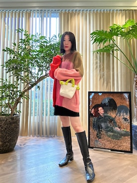 Yamamura Mahiroさん（レディース・166cm）の秋コーディネート