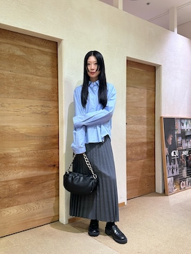 Yamamura Mahiroさん（レディース・166cm）の秋コーディネート