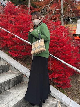 Momokaさん（レディース・156cm）の秋コーディネート