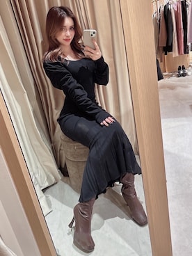 SANAさん（レディース・152cm）の冬コーディネート