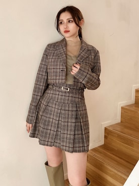 「RESEXXY（リゼクシー）のアイテム（Tシャツ/カットソー）」を使った、SANAさん（レディース・152cm）の夏コーディネート