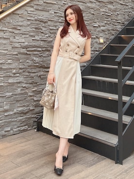 SANAさん（レディース・152cm）の春コーディネート