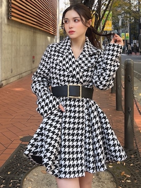 「RESEXXY（リゼクシー）のアイテム（その他アウター）」を使った、SANAさん（レディース・152cm）の秋コーディネート
