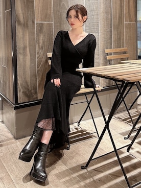 SANAさん（レディース・152cm）の冬コーディネート