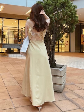 「RESEXXY（リゼクシー）のアイテム（Tシャツ/カットソー）」を使った、SANAさん（レディース・152cm）の春コーディネート