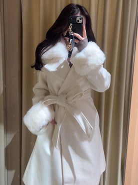 「RESEXXY（リゼクシー）のアイテム（その他アウター）」を使った、SANAさん（レディース・152cm）の秋コーディネート