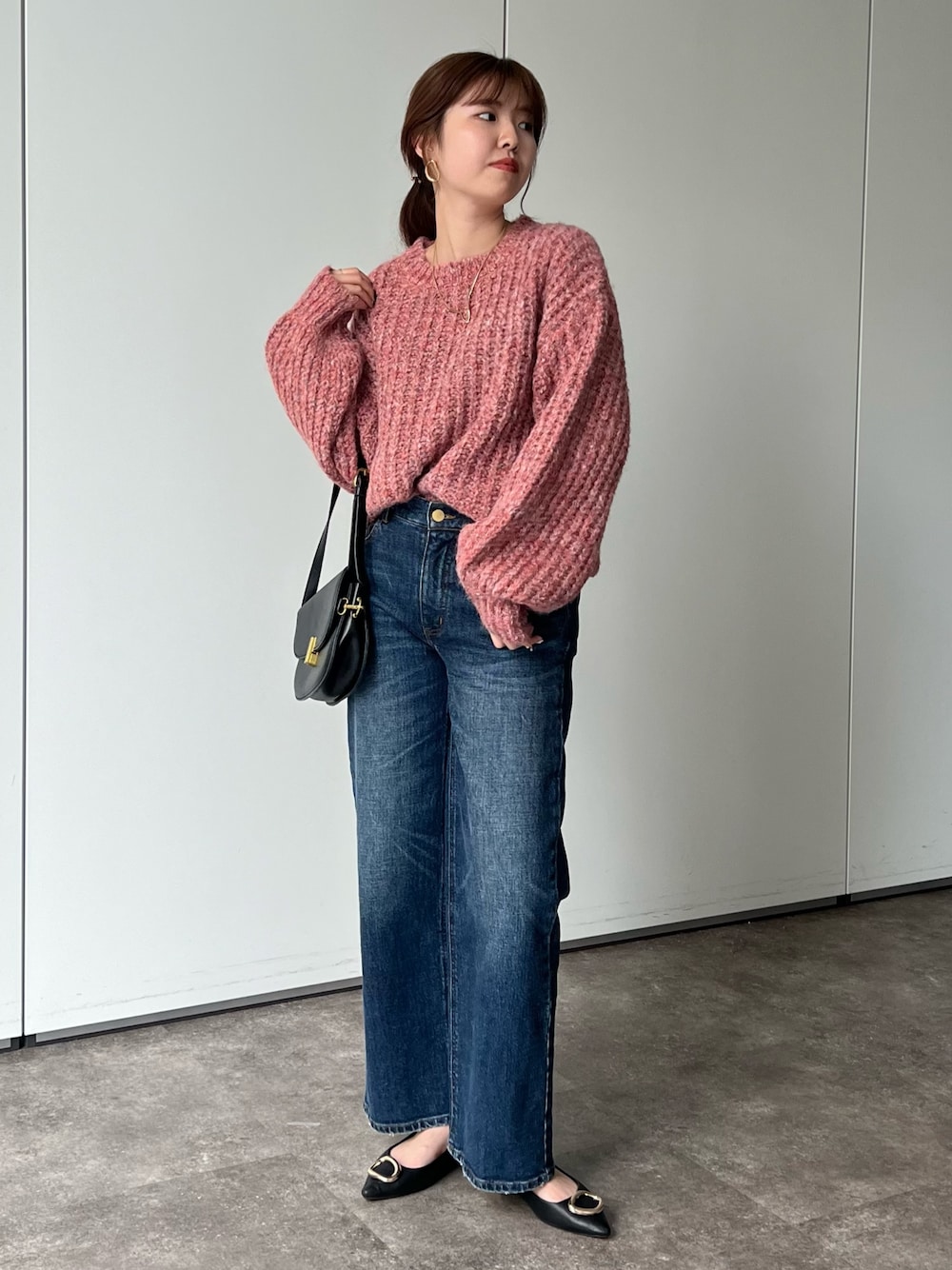 ITAMI別注カラー登場】セミフレアデニムパンツ（デニムパンツ