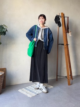 manakaさん（レディース・155cm）の冬コーディネート