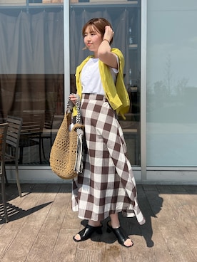 manakaさん（レディース・155cm）の春コーディネート