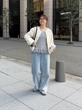 manakaさん（レディース・155cm）の冬コーディネート