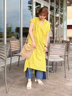 manakaさん（レディース・155cm）の春コーディネート