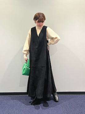 manakaさん（レディース・155cm）の冬コーディネート