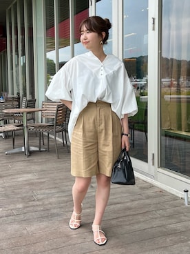 manakaさん（レディース・155cm）の夏コーディネート