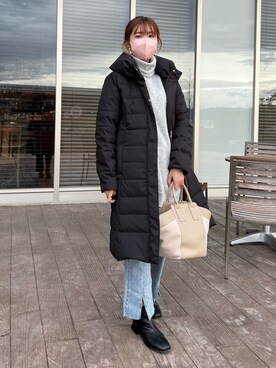 manakaさん（レディース・155cm）の冬コーディネート