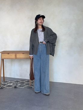 manakaさん（レディース・155cm）の春コーディネート