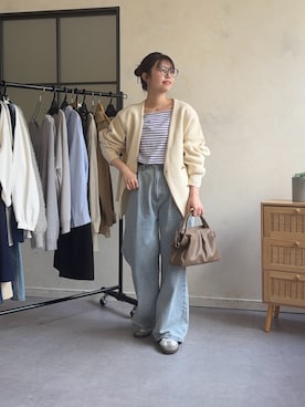 manakaさん（レディース・155cm）の冬コーディネート