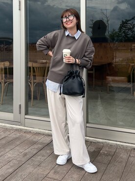 manakaさん（レディース・155cm）の秋コーディネート