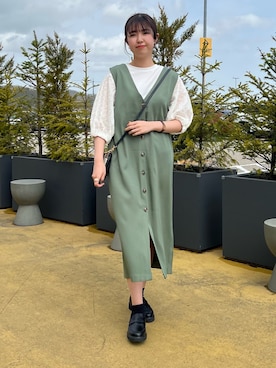 manakaさん(レディース・155cm)の春コーディネート