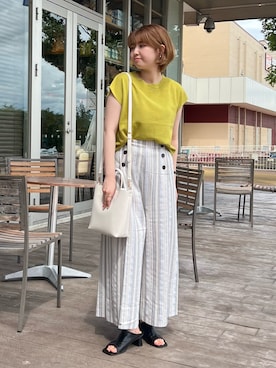 manakaさん（レディース・155cm）の夏コーディネート