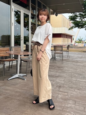 manakaさん(レディース・155cm)の夏コーディネート