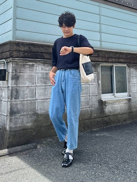 「SonnyLabel」｜「アイテム（その他）」を使った、ryujiさん（メンズ・172cm）の夏コーディネート