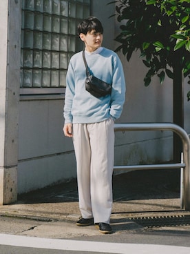 「GERMAN TRAINER（ジャーマントレーナー）のGERMAN TRAINER （ジャーマントレーナー） / レースアップ スニーカー 1183（スニーカー）」を使った、ryujiさん（メンズ・172cm）の春コーディネート