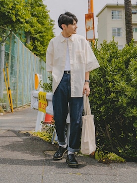 「ESPONT（エスポント）のアイテム」を使った、ryujiさん（メンズ・172cm）の春コーディネート