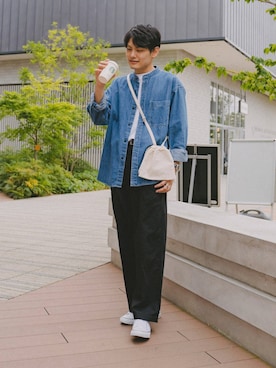 「FUDGEBOYのトラッドスタイル」｜「アイテム（その他）」を使った、ryujiさん（メンズ・172cm）の春コーディネート