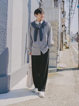 「はじめましてコーデ」｜「アイテム（その他）」を使った、ryujiさん（メンズ・172cm）の春コーディネート
