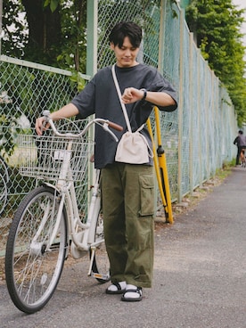 「FUDGEBOYのトラッドスタイル」｜「アイテム（その他）」を使った、ryujiさん（メンズ・172cm）の春コーディネート