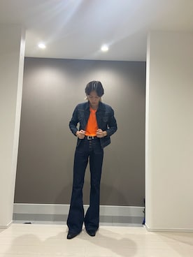 「デニムジャケット」｜NARUさん（メンズ・168cm）の秋コーディネート